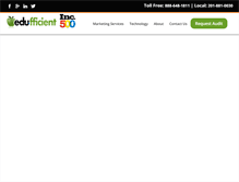 Tablet Screenshot of edufficient.com